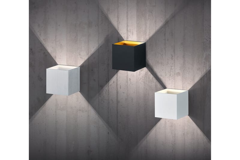 LOUIS Vägglampa LED Vit - Vit - Belysning - Inomhusbelysning & lampor - Vägglampor & väggbelysning