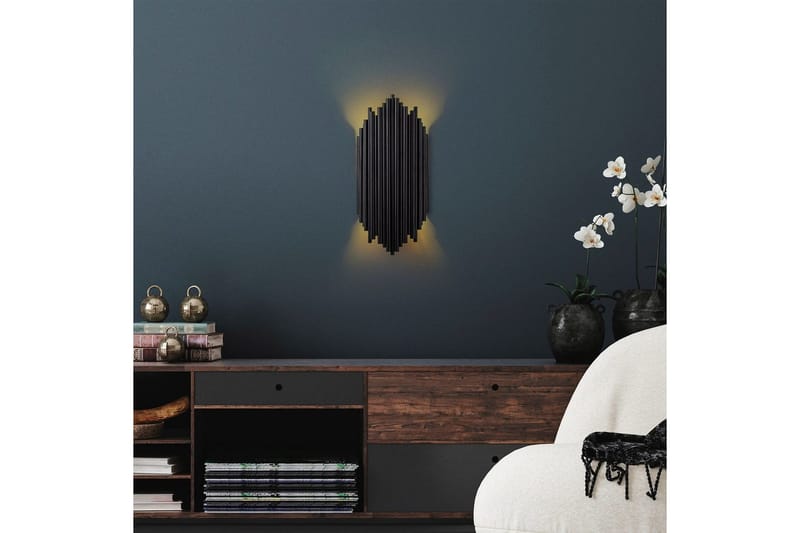 Vägglampa Mahima Svart - Svart - Belysning - Inomhusbelysning & lampor - Vägglampor & väggbelysning