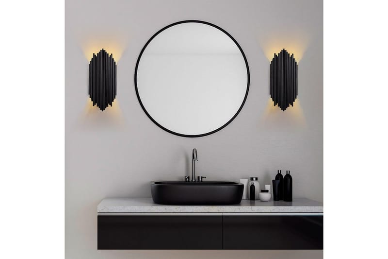 Vägglampa Mahima Svart - Svart - Belysning - Inomhusbelysning & lampor - Vägglampor & väggbelysning