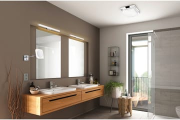 Mattimo H2O LED Vägglampa 60cm krom - Krom - Belysning - Inomhusbelysning & lampor - Möbelbelysning & integrerad belysning - Spegelbelysning