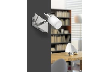 MAX LED vägglampa, stål - Grå - Belysning - Inomhusbelysning & lampor - Vägglampor & väggbelysning