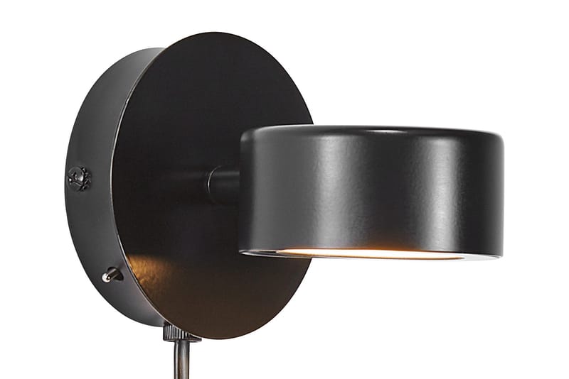 Nordlux Clyde Vägglampa Svart - Sovrumslampa - Vägglampor & väggbelysning - Sänglampa vägg - Läslampa vägg