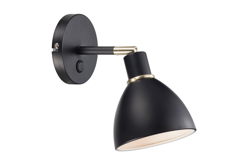 Nordlux Ray Vägglampa Svart - Sovrumslampa - Vägglampor & väggbelysning - Sänglampa vägg - Läslampa vägg