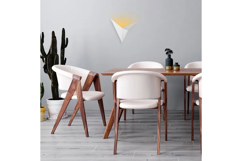 Vägglampa Noro Vit - Vit - Belysning - Inomhusbelysning & lampor - Vägglampor & väggbelysning