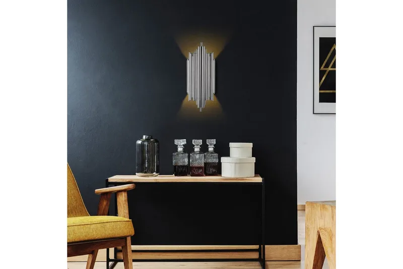 Vägglampa Raoji Krom - Krom - Belysning - Inomhusbelysning & lampor - Vägglampor & väggbelysning