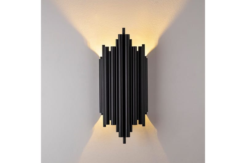 Vägglampa Raoji Svart - Svart - Belysning - Inomhusbelysning & lampor - Vägglampor & väggbelysning