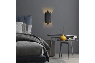 Vägglampa Raoji Svart - Svart - Belysning - Inomhusbelysning & lampor - Vägglampor & väggbelysning