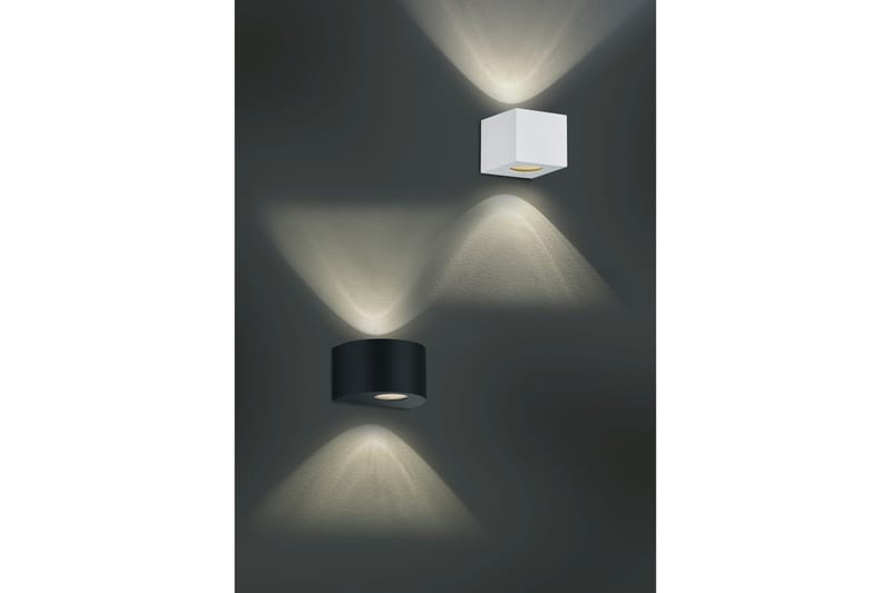 Rosario LED Vägglampa mattsvart - Mattsvart/Vit - Belysning - Inomhusbelysning & lampor - Vägglampor & väggbelysning