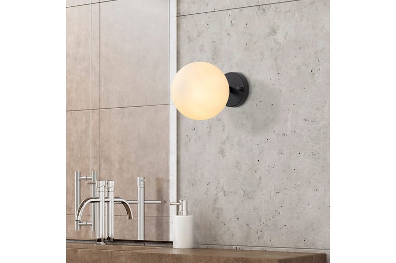 Vägglampa Sone Svart / Grädde - Svart / Grädde - Belysning - Inomhusbelysning & lampor - Vägglampor & väggbelysning