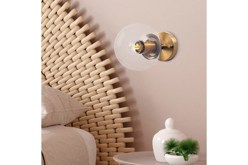 Vägglampa Sone Vintage Transparent - Vintage Transparent - Belysning - Inomhusbelysning & lampor - Vägglampor & väggbelysning