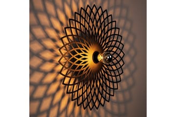 Vägglampa Sourab Svart - Svart - Belysning - Inomhusbelysning & lampor - Vägglampor & väggbelysning