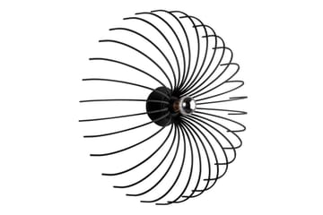 Vägglampa Subbersta Svart - Diameter: 16 cm - Belysning - Inomhusbelysning & lampor - Golvlampor & golvbelysning