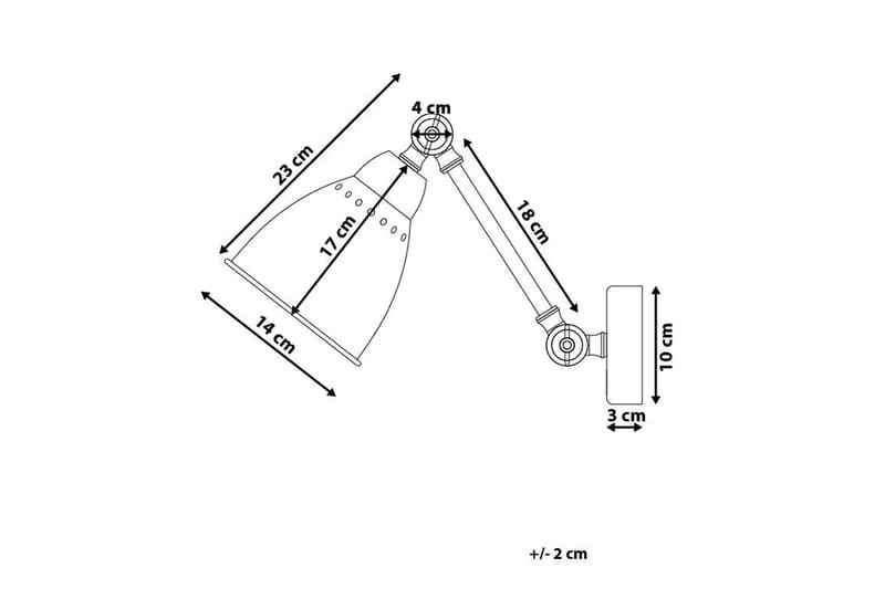 Tillatoba Vägglampa M 2-pack - Vit - Belysning - Inomhusbelysning & lampor - Vägglampor & väggbelysning