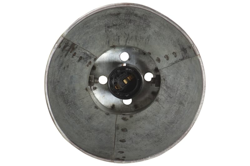 Vägglampa industriell stil silver rund E27 - Silver - Belysning - Inomhusbelysning & lampor - Vägglampor & väggbelysning