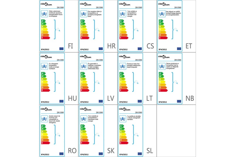 Vägglampa med pärlor antikvit 2xE14-glödlampor - Vit - Belysning - Inomhusbelysning & lampor - Vägglampor & väggbelysning