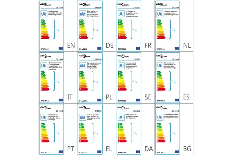 Vägglampa med pärlor antikvit 2xE14-glödlampor - be Basic - Belysning - Inomhusbelysning & lampor - Vägglampor & väggbelysning