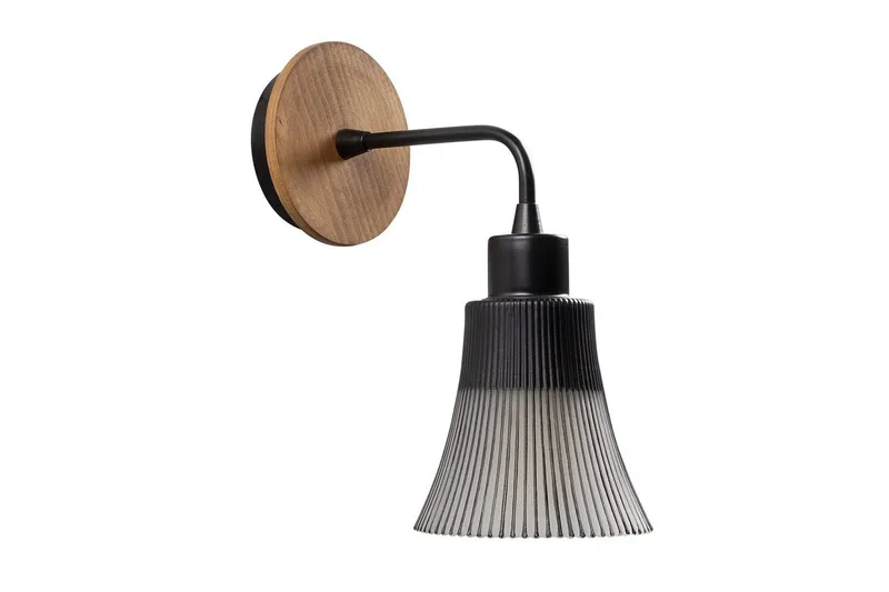 Vägglampa Vellor Svart - Svart - Belysning - Inomhusbelysning & lampor - Golvlampor & golvbelysning