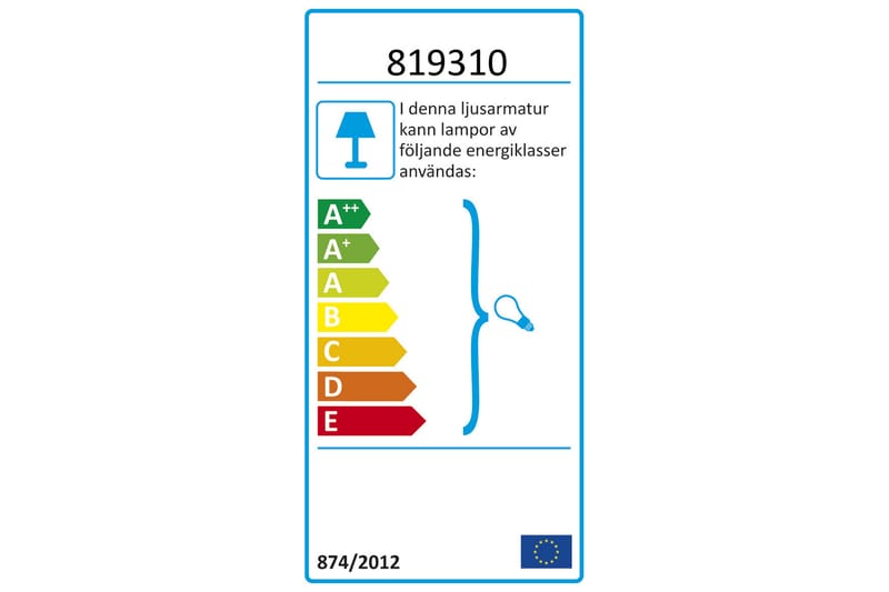 WISNER Vägglampa Kvadrat Vit/Ljusgrå - Belysning - Inomhusbelysning & lampor - Vägglampor & väggbelysning