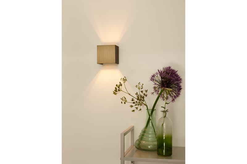 XIO Väggplafond Brun - Lucide - Sovrumslampa - Vägglampor & väggbelysning