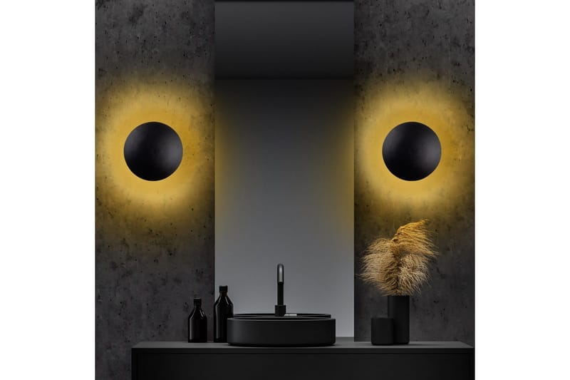 Vägglampa Zandel Svart / Koppar - Svart / Koppar - Belysning - Inomhusbelysning & lampor - Vägglampor & väggbelysning