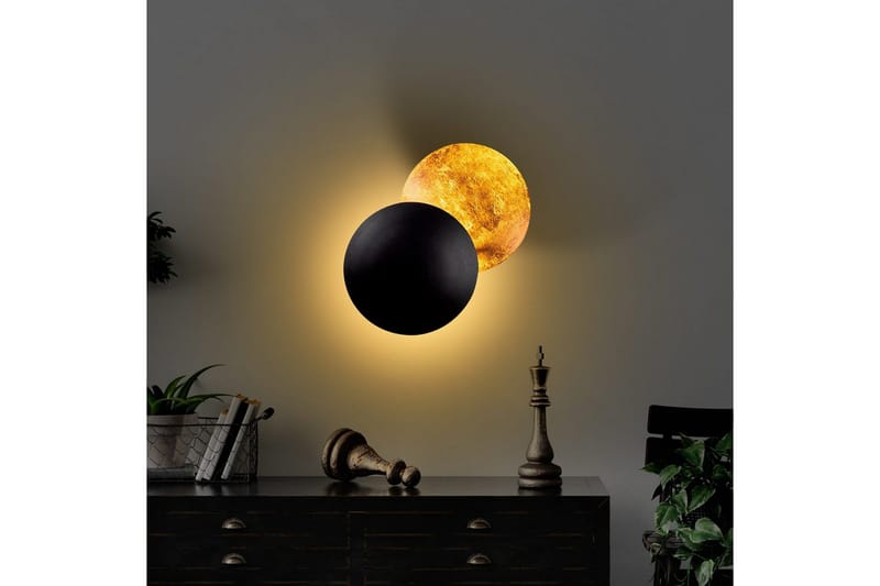 Vägglampa Zandel Svart / Koppar - Svart / Koppar - Belysning - Inomhusbelysning & lampor - Vägglampor & väggbelysning