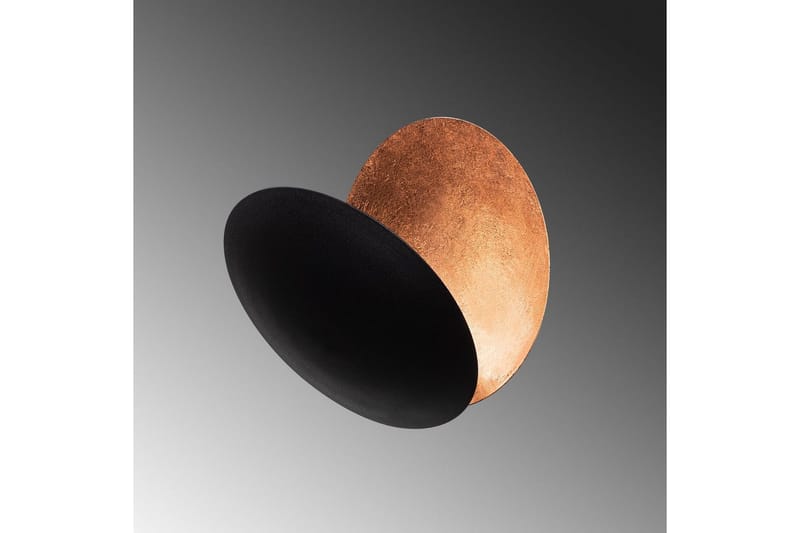 Vägglampa Zandel Svart / Koppar - Svart / Koppar - Belysning - Inomhusbelysning & lampor - Vägglampor & väggbelysning