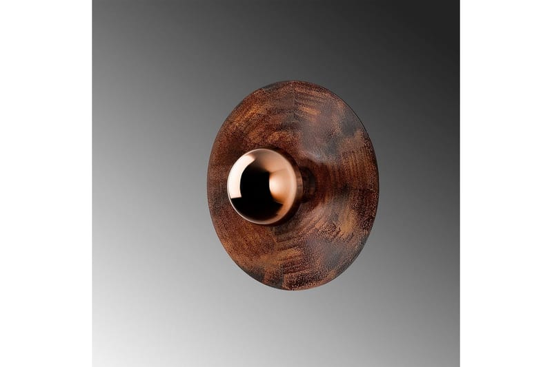 Vägglampa Zindale Koppar - 28 x 26 cm - Belysning - Inomhusbelysning & lampor - Vägglampor & väggbelysning