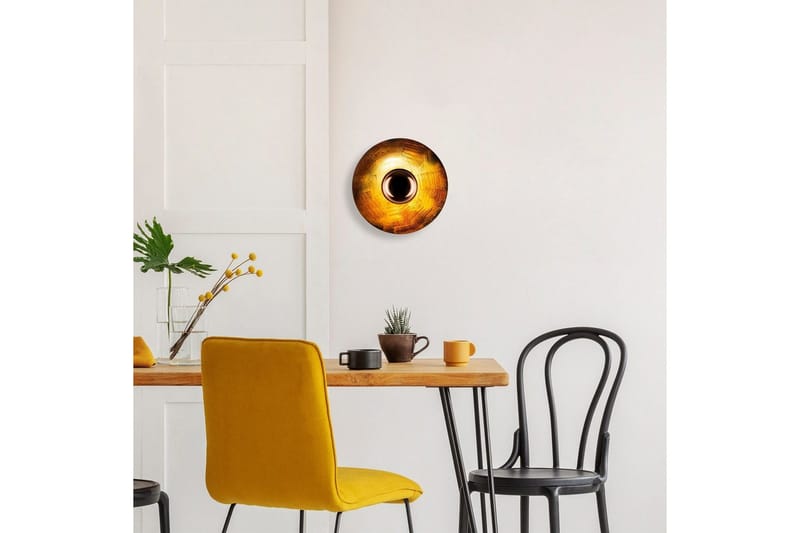 Vägglampa Zindale Koppar - 28 x 26 cm - Belysning - Inomhusbelysning & lampor - Vägglampor & väggbelysning