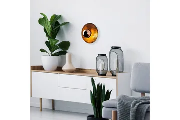 Vägglampa Zindale Koppar - 38 x 31 cm - Belysning - Inomhusbelysning & lampor - Vägglampor & väggbelysning