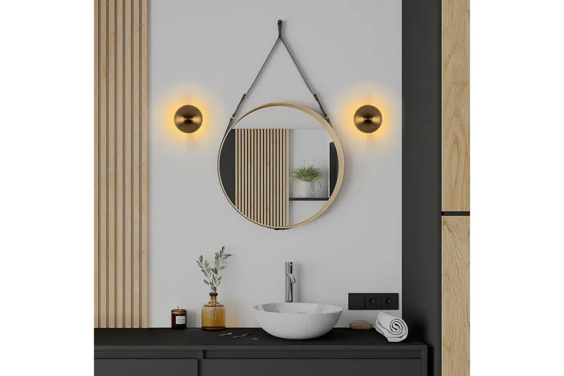 Vägglampa Polmar Rany - Diameter: 16 cm - Belysning - Inomhusbelysning & lampor - Vägglampor & väggbelysning