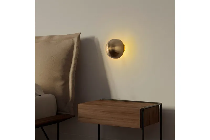 Vägglampa Polmar Rany - Diameter: 16 cm - Belysning - Inomhusbelysning & lampor - Vägglampor & väggbelysning