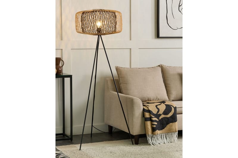 Vendaval Golvlampa 145 cm - Svart - Belysning - Inomhusbelysning & lampor - Golvlampor & golvbelysning