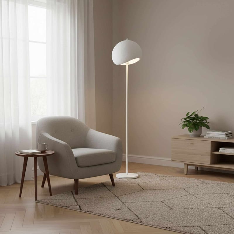 Vyrel Golvlampa 34 cm - Vit - Belysning - Inomhusbelysning & lampor - Golvlampor & golvbelysning