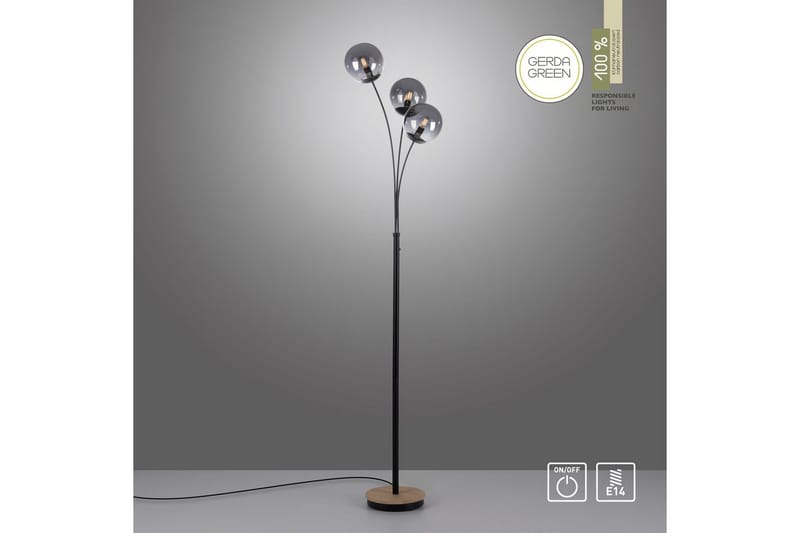 Widow Just Light Golvlampa - Wood - Belysning - Inomhusbelysning & lampor - Golvlampor & golvbelysning