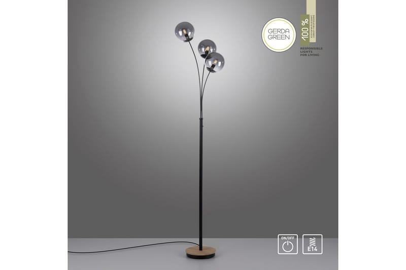 Widow Just Light Golvlampa - Wood - Belysning - Inomhusbelysning & lampor - Golvlampor & golvbelysning