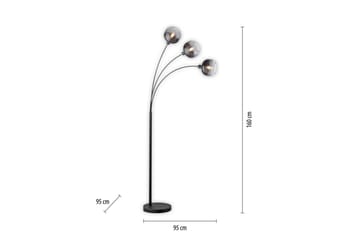 Zea Just Light Golvlampa - Black - Belysning - Inomhusbelysning & lampor - Golvlampor & golvbelysning