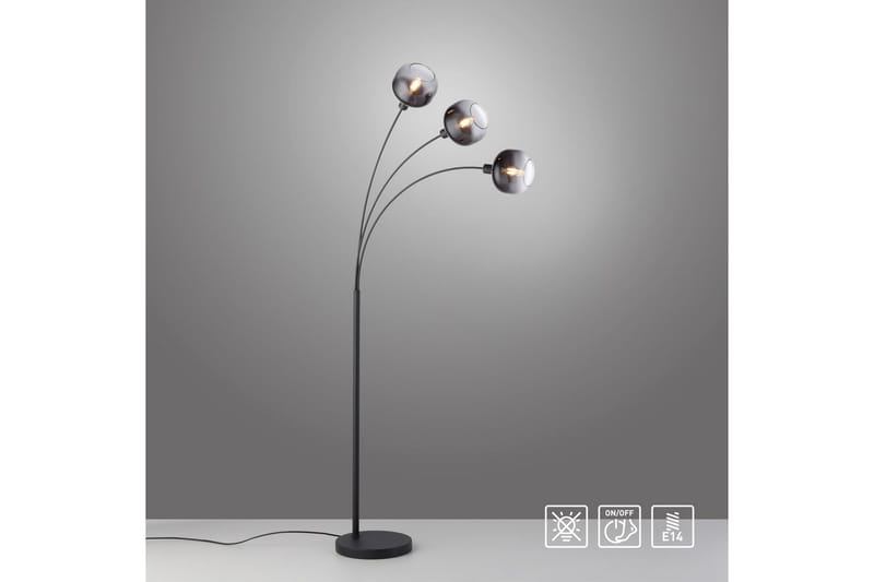 Zea Just Light Golvlampa - Black - Belysning - Inomhusbelysning & lampor - Golvlampor & golvbelysning