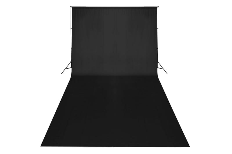 Fotostudio med lampor och bakgrund - Svart - Belysning - Ljuskällor & glödlampor - Arbetsbelysning - Fotobelysning & studiobelysning