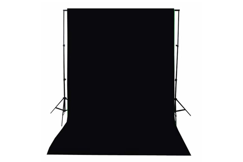 Fotostudio med lampor och bakgrund - Svart - Belysning - Ljuskällor & glödlampor - Arbetsbelysning - Fotobelysning & studiobelysning