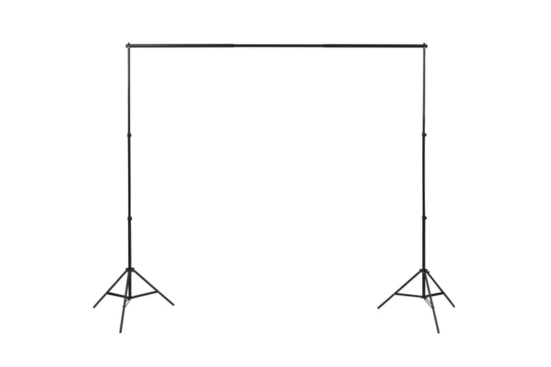 Fotostudio med lampor och bakgrund - Svart - Belysning - Ljuskällor & glödlampor - Arbetsbelysning - Fotobelysning & studiobelysning