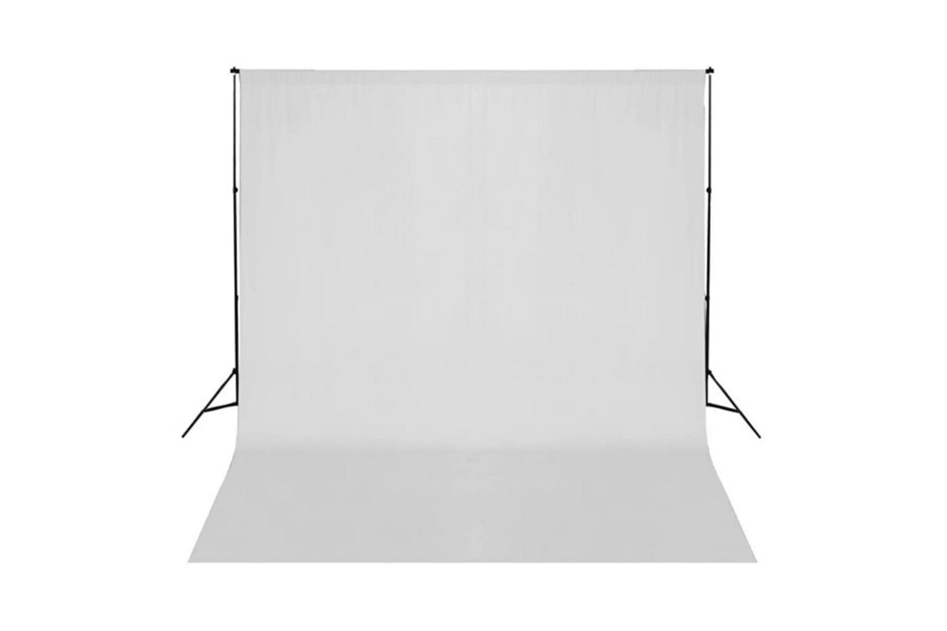 Fotostudio med lampor och bakgrund - Svart - Belysning - Ljuskällor & glödlampor - Arbetsbelysning - Fotobelysning & studiobelysning