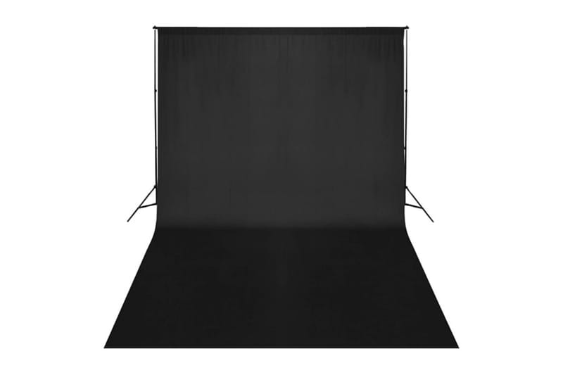 Fotostudio med lampor och bakgrund - Svart - Belysning - Ljuskällor & glödlampor - Arbetsbelysning - Fotobelysning & studiobelysning