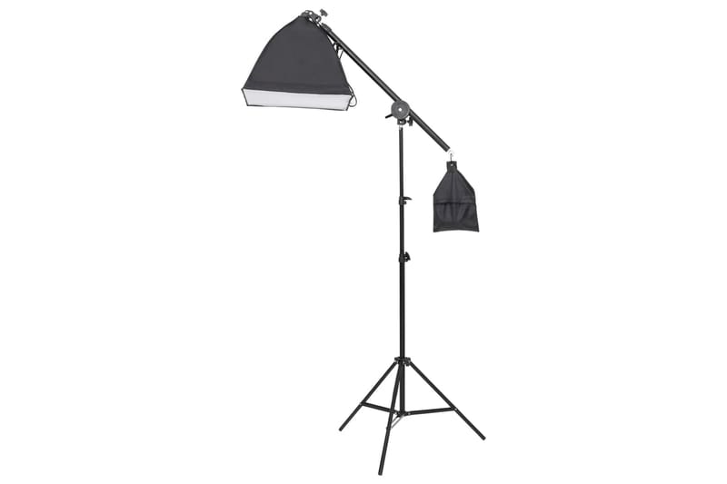 Studiobelysning med bakgrund och reflektor - Vit - Belysning - Ljuskällor & glödlampor - Arbetsbelysning - Fotobelysning & studiobelysning