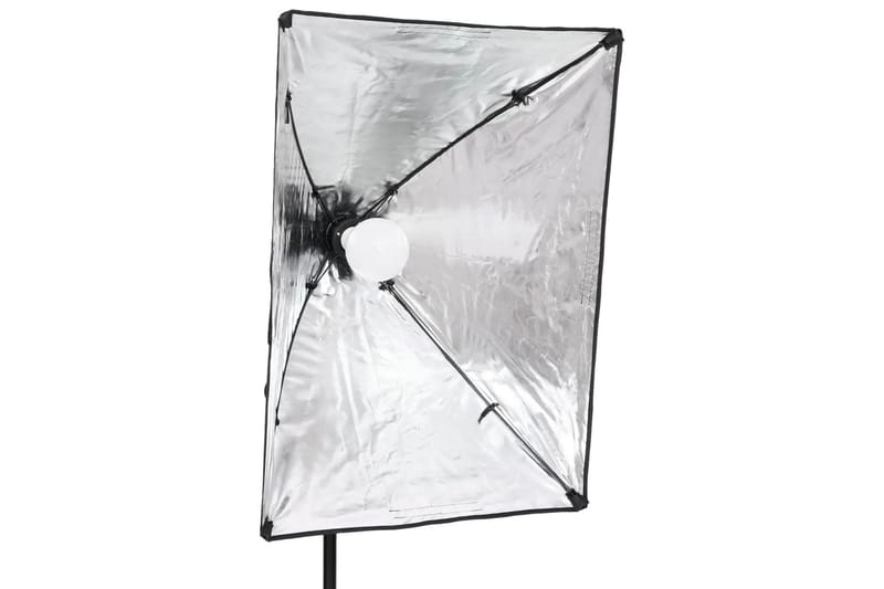 Fotostudio med lampor, bakgrund och reflexskärm - Svart - Belysning - Ljuskällor & glödlampor - Arbetsbelysning - Fotobelysning & studiobelysning