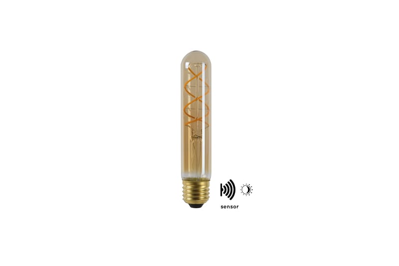 TWILIGHT Gödlampa med Sensor Amber - Lucide - Koltrådslampa & glödtrådslampa