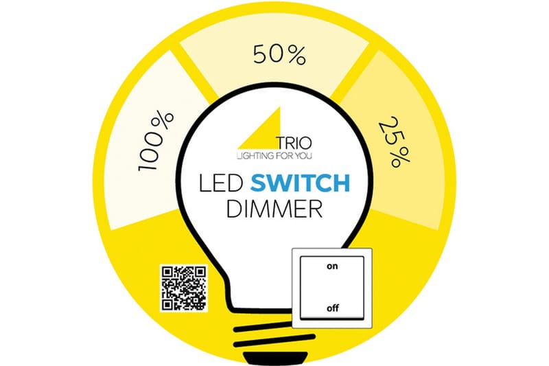 LED-Lampa Filament E14 4W 150lm 1800K Brun Switch Dimmer - Brun - Belysning - Ljuskällor & glödlampor - LED belysning - LED-lampa