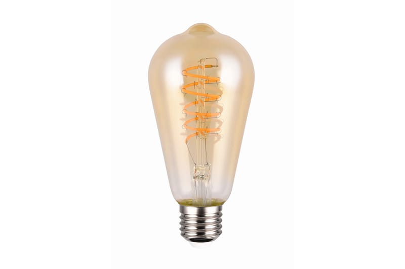 LED-Lampa Filament Industrial E27 4W 1800K Brun Switch Dimme - Brun - Belysning - Ljuskällor & glödlampor - LED belysning - LED-lampa