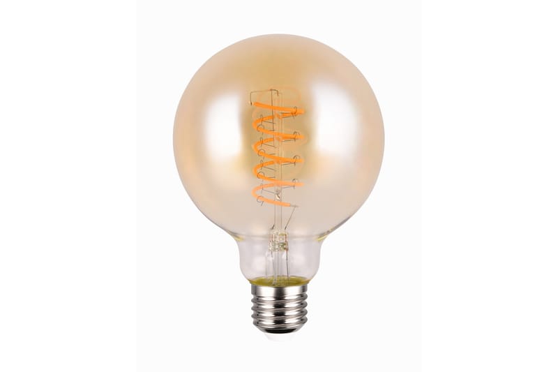 LED-Lampa Filament Iso Globe E27 4W 1800K Brun Switch Dimmer - Brun - Belysning - Ljuskällor & glödlampor - LED belysning - LED-lampa
