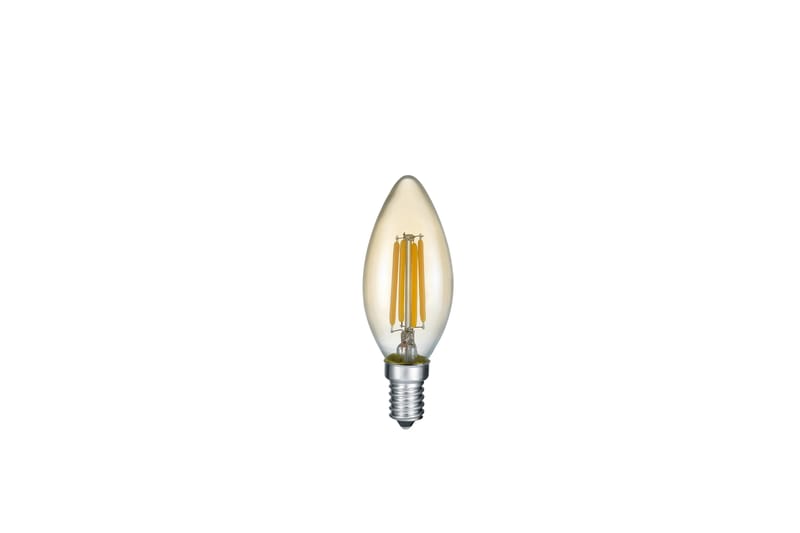 LK LED E14 filament kron 4W 360lm 2700 K brun - Brun - Belysning - Ljuskällor & glödlampor - LED belysning - LED-lampa - Kronljuslampa