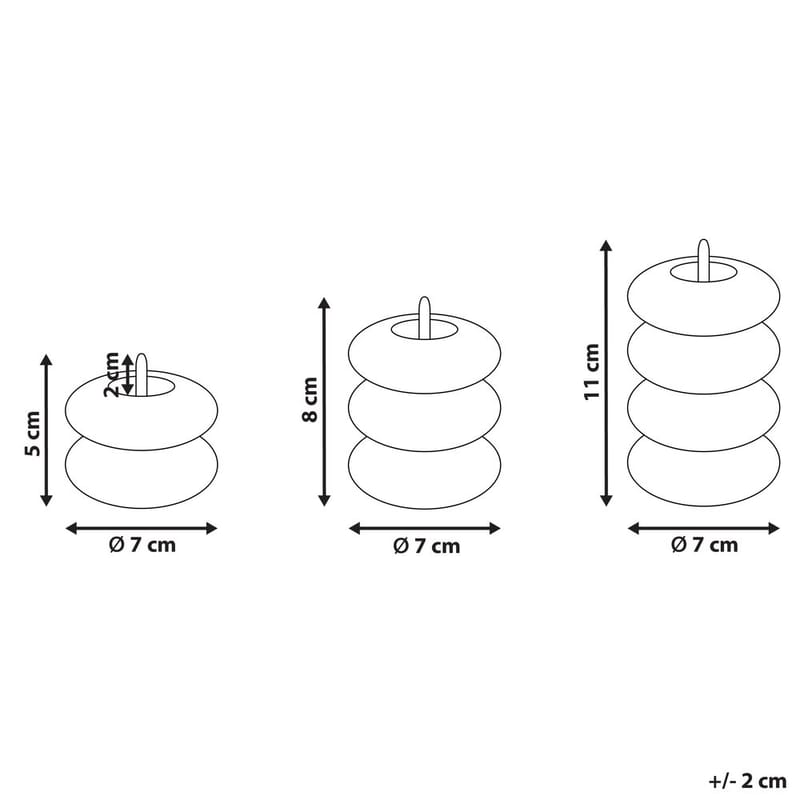 LED-ljus Eternis Set med 3 - Belysning - Ljuskällor & glödlampor - LED belysning - LED-list & LED-strip